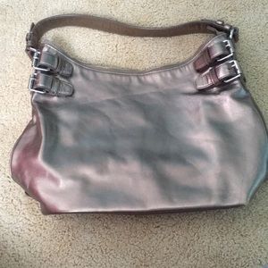 Cole Haan metallic handbag!